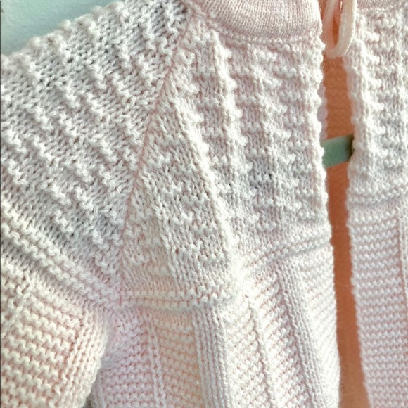 Handmade Knit Baby Set - Picture 2 of 3